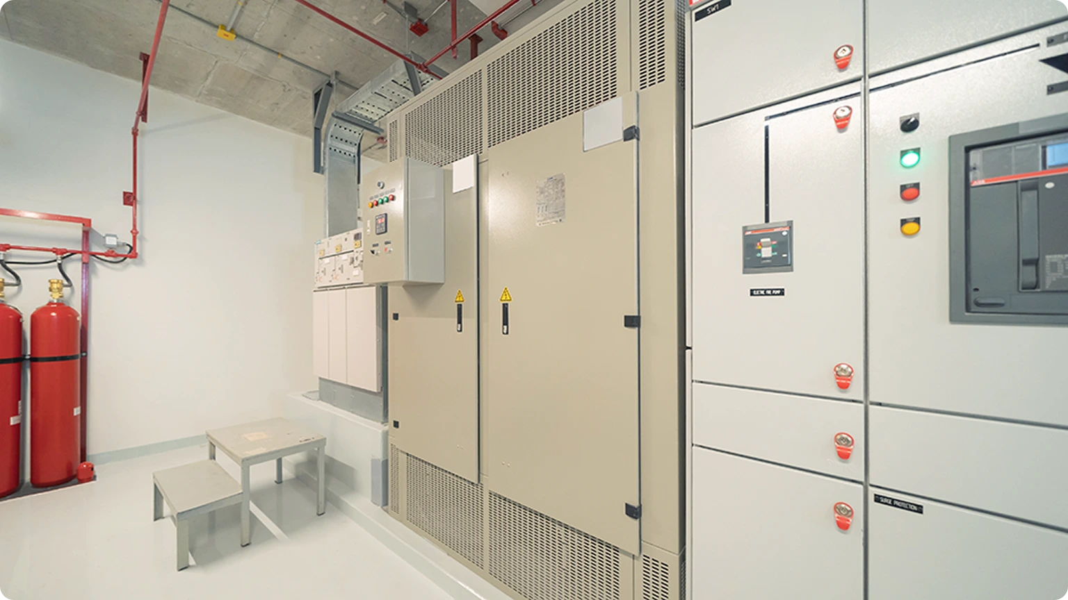 Fire Alarm System for Electrical Cabinet